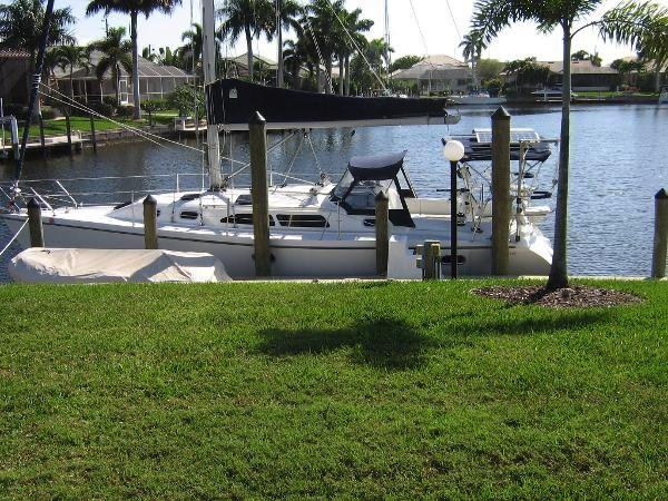 C350 Lazy Dog, owned by Mike Coulter.  Boat is docked at Burnt Store Marina, Bunt Store, FL